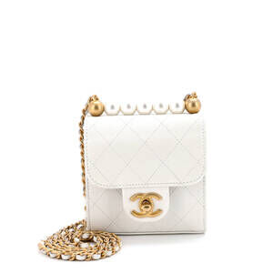 Chanel Chic Pearls Flap Clutch With #201584C24B